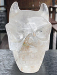 Clear Quartz Devil Skull [1k968]
