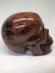 Mahogany Obsidian Skull [1k221]