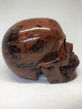 Mahogany Obsidian Skull [1k221]