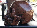 Mahogany Obsidian Skull [1k221]