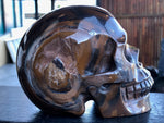 South African Tiger Iron Skull [1k1058]