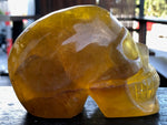 Yellow Fluorite Skull [1k1081]