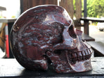 Brecciated Red Jasper Skull [1k1111]
