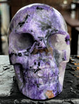 Russian Charoite Skull [1k1114]