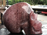 Strawberry Quartz Skull [1k1132]