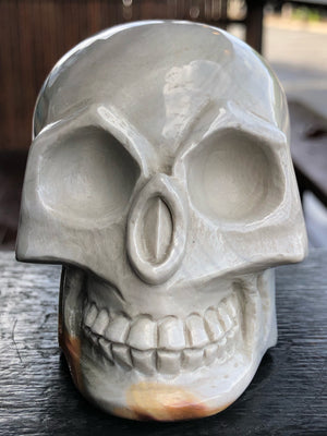 Polychrome Jasper Skull [1k1148]