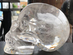 Himalayan Clear Quartz Hand-Carved Skull [1k1217]