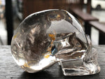 Himalayan Smoky Quartz Hand-Carved Skull [1k1221]