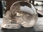 Himalayan Smoky Quartz Hand-Carved Skull [1k1222]