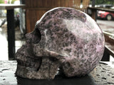 Lepidolite Skull [1k1254]