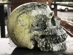 Chinese Picasso Jasper Skull [1k1256]