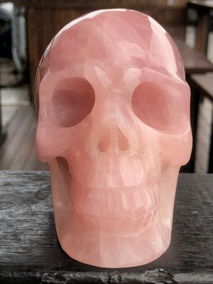 Rose Quartz Skull [1k1303]