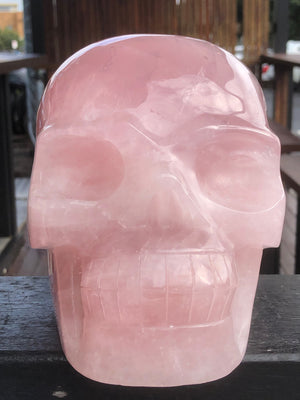 Rose Quartz Skull [1k1322]