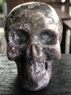 Grape Agate Skull [1k1336]