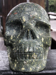 Green Granite Skull [1k1404]