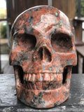 UK Orange Granite Skull [1k1417]