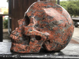 UK Orange Granite Skull [1k1417]