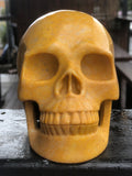 Yellow Jasper Skull [1k1461]