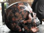 UK Orange Granite Skull [1k1530]