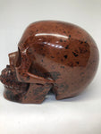 Mahogany Obsidian Skull [1k221]