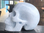Blue Calcite Skull [1k1523]