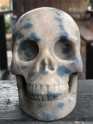K2 Azurite Skull [1k1573]
