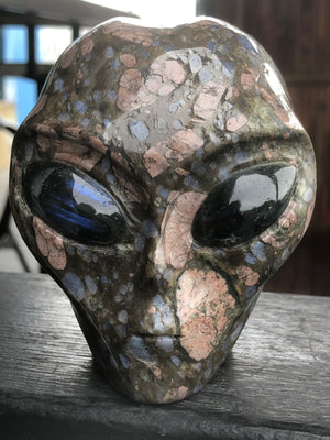 Que Sera Alien with Labradorite Eyes [1k1517]